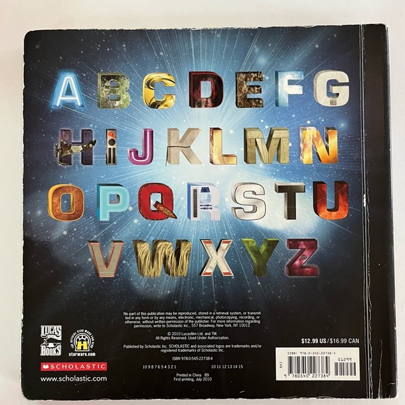 💥Star Wars ABC Book and Clone Wars coloring book - Picture 4 of 9